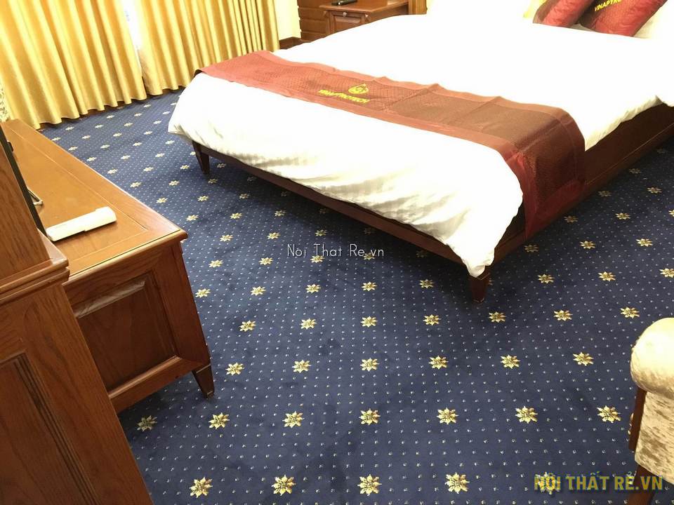 thảm phòng ngủ khách sạn