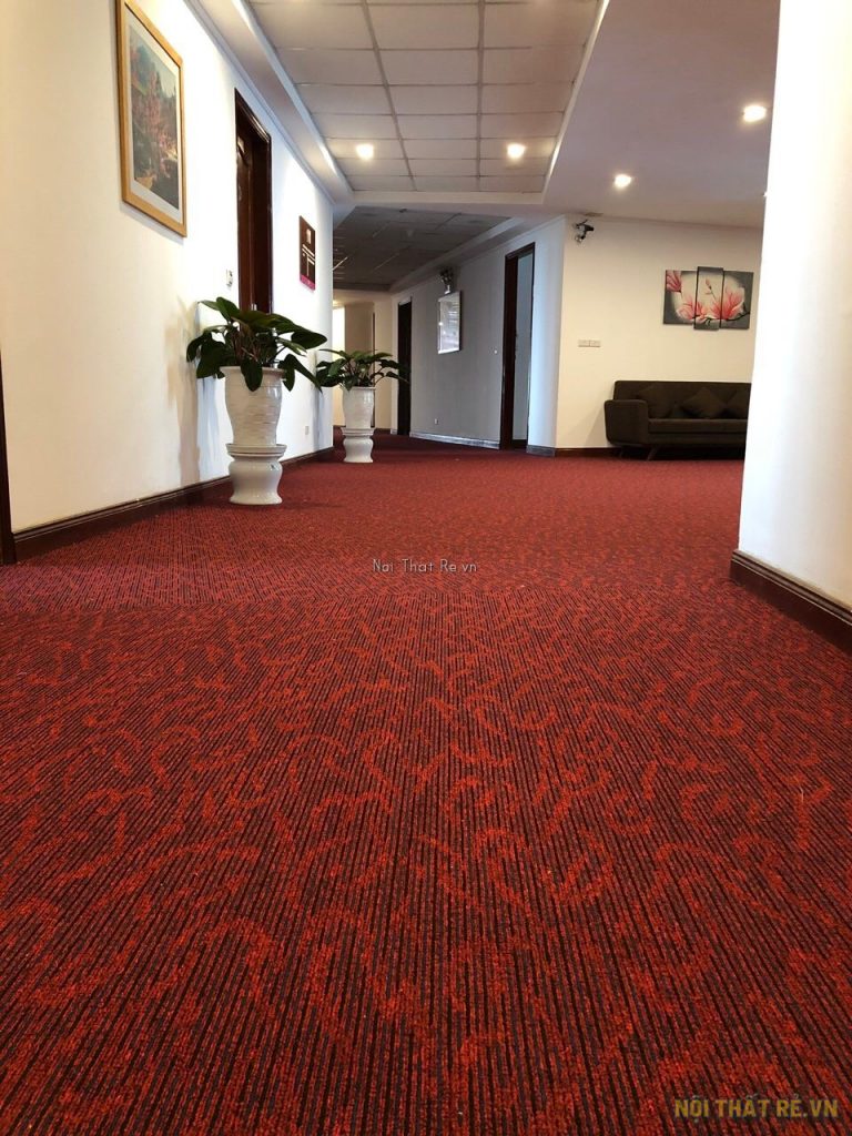 thảm trải sàn dubai sử dụng cho hành lang khách sạn
